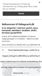 Mobile Screenshot of falkegranit.dk